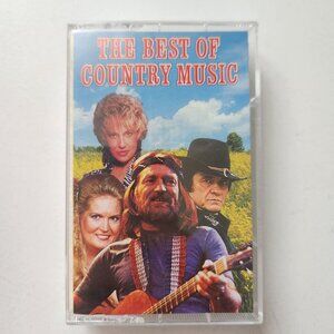 The Best Of Country Music Cassette Tape Sony Music 1972-1986 Songs By Willie Nel
